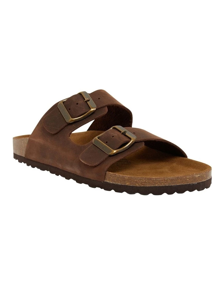 Sandler Florida Brown Oily Nubuck Sandals 2 Sandler Florida Brown Oily Nubuck Sandals - Image 2