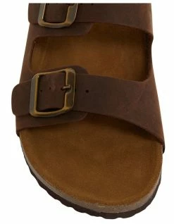 Sandler Florida Brown Oily Nubuck Sandals 12 Sandler Florida Brown Oily Nubuck Sandals -Deals Shoes Store 884441980 6 720x928