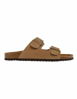 Sandler Florida Taupe Suede Sandals