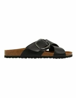 Sandler Fiji Black Glove Sandals