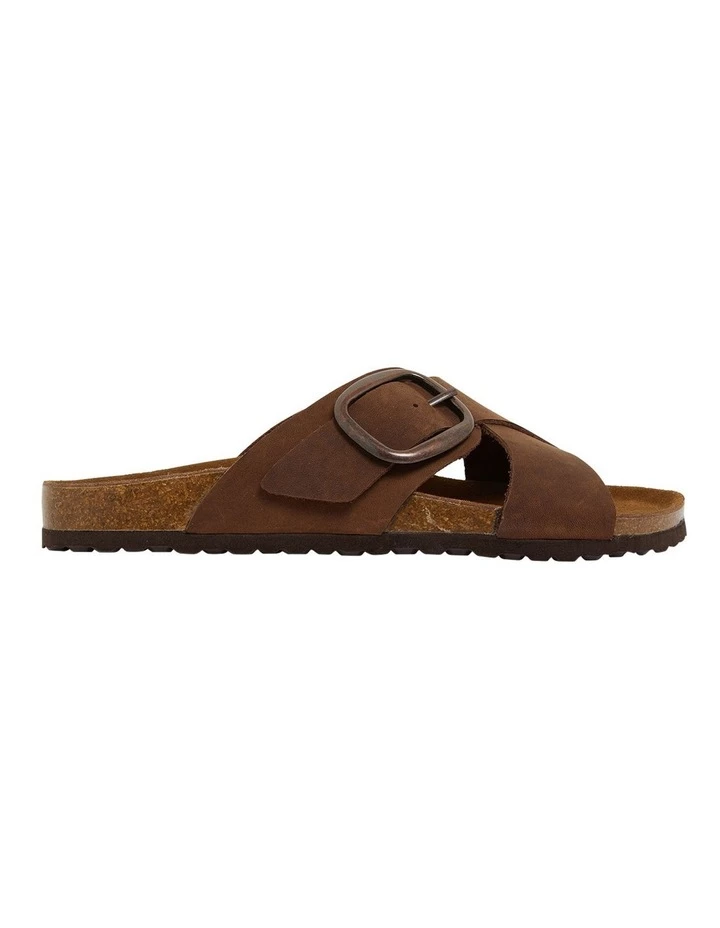 Sandler Fiji Brown Oily Nubuck Sandals 1 Sandler Fiji Brown Oily Nubuck Sandals