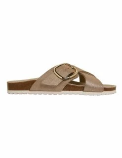 Sandler Fiji Rose Gold Multi Sandals
