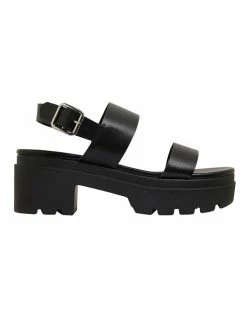 Sandler Carly Black Glove Sandals
