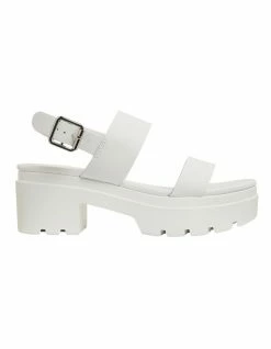 Sandler Carly White Glove Sandals