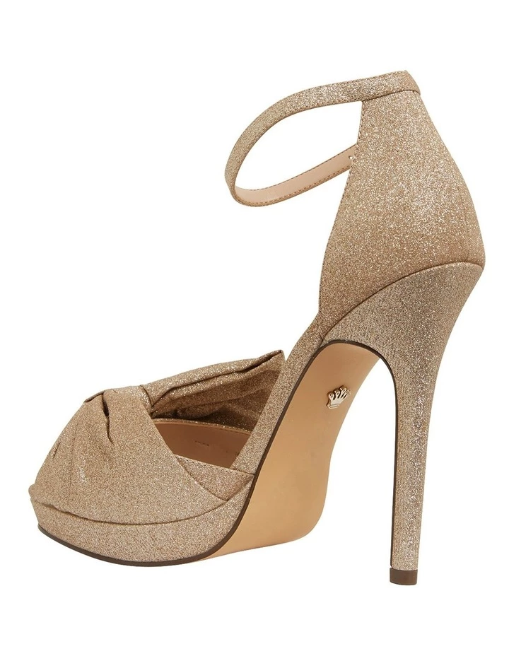 NINA Flosie Gold Baby Glitter Sandals 7 NINA Flosie Gold Baby Glitter Sandals - Image 7