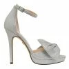 NINA Flosie Silver Baby Glitter Sandals