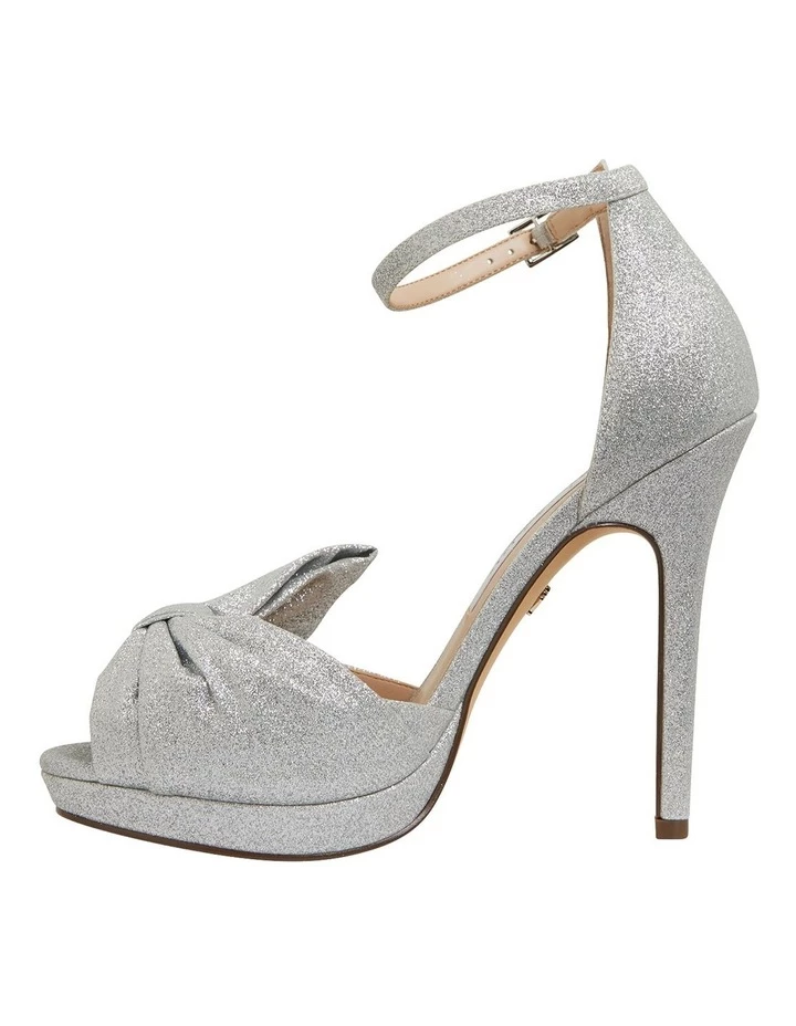 NINA Flosie Silver Baby Glitter Sandals 3 NINA Flosie Silver Baby Glitter Sandals - Image 3