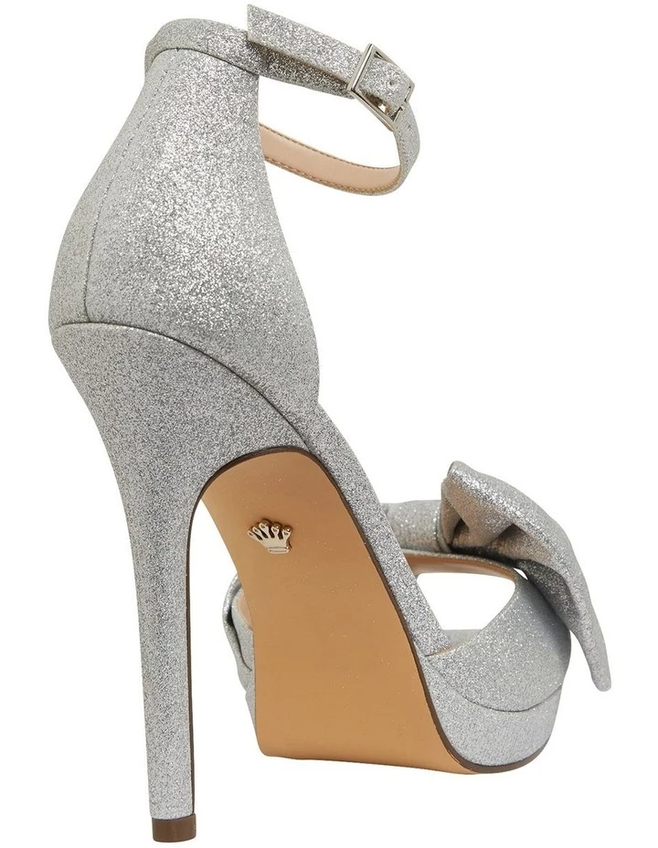 NINA Flosie Silver Baby Glitter Sandals 4 NINA Flosie Silver Baby Glitter Sandals - Image 4