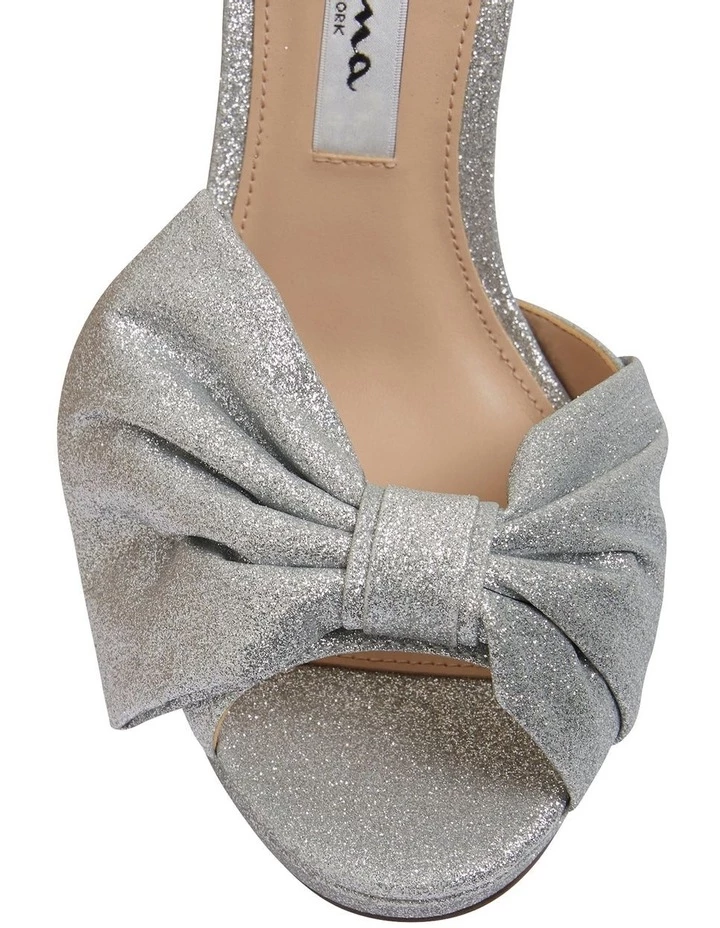 NINA Flosie Silver Baby Glitter Sandals 6 NINA Flosie Silver Baby Glitter Sandals - Image 6