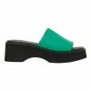 Ravella Fiasco Green Smooth Sandals