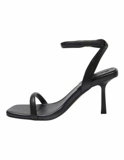 Ravella Indy Black Smooth Sandals -Deals Shoes Store 886291570 3 720x928