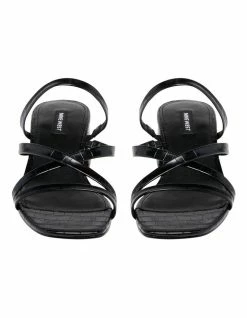 Nine West Remy Black Sandals -Deals Shoes Store 886386250 3 720x928