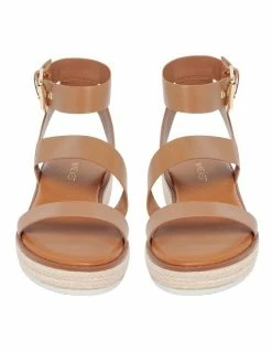 Nine West Chaya Caramel Sandals -Deals Shoes Store 886386610 3 720x928