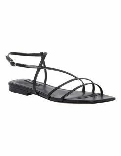 Nine West Mani Black Sandals -Deals Shoes Store 886386880 2 720x928