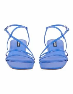 Nine West Mani Blue Sandals 6 Nine West Mani Blue Sandals -Deals Shoes Store 886387060 3 720x928