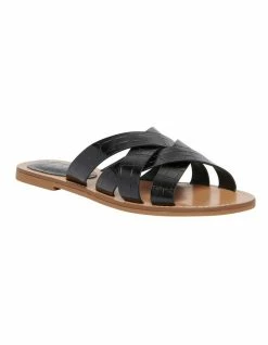 Nine West Cade Black Sandals -Deals Shoes Store 886387240 2 720x928
