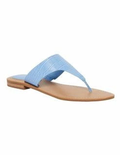 Nine West Heyther Blue Sandals -Deals Shoes Store 886387600 2 720x928