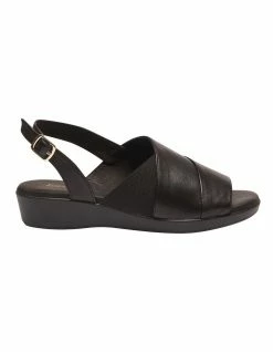 Easy Steps Eclipse Black Glove Sandals