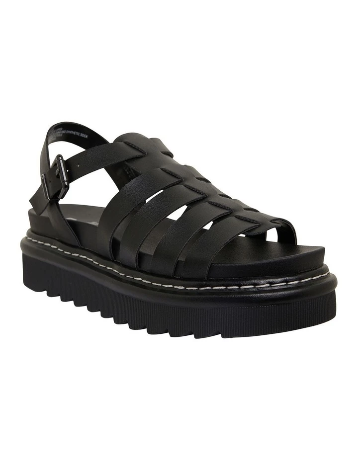 Sandler Force Black Smooth Sandals 2 Sandler Force Black Smooth Sandals - Image 2