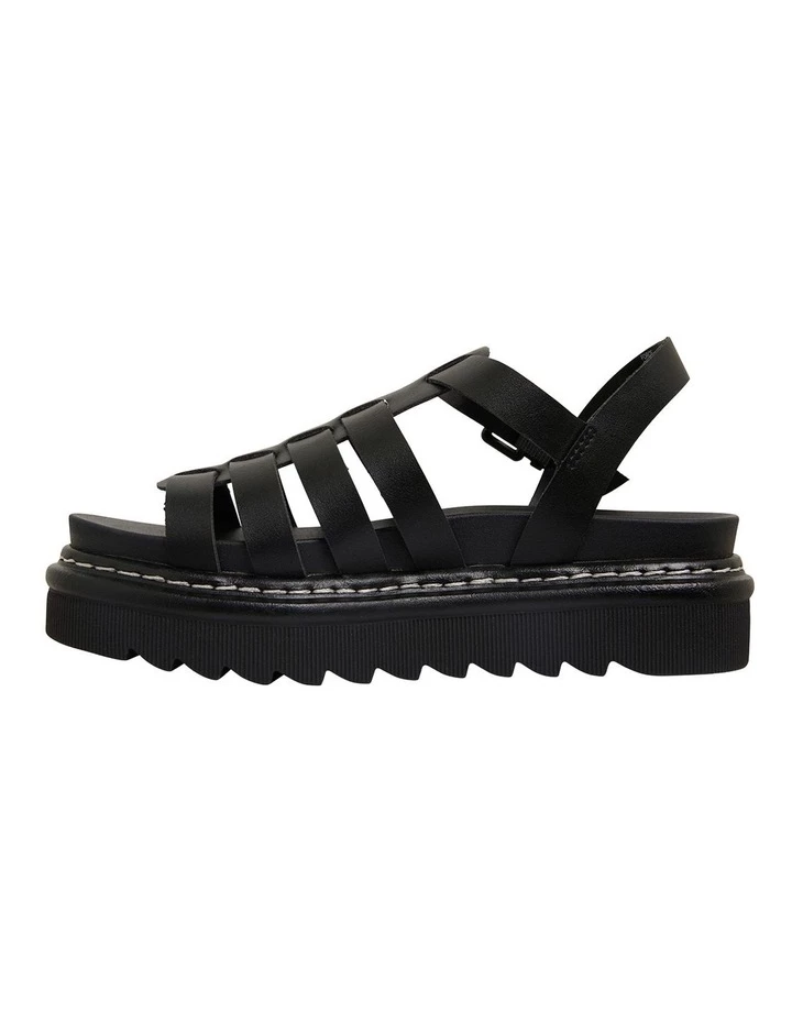 Sandler Force Black Smooth Sandals 3 Sandler Force Black Smooth Sandals - Image 3