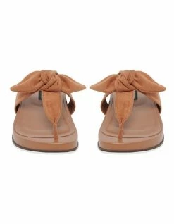 Nine West Caspar Dark Caramel Sandals -Deals Shoes Store 886814830 3 720x928