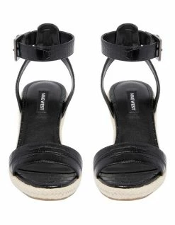Nine West Joie Black Sandals -Deals Shoes Store 886814920 3 720x928