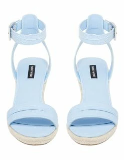 Nine West Joie Blue Sandals -Deals Shoes Store 886815190 3 720x928
