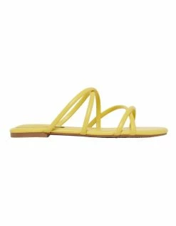 Nine West Beva Yellow Sandals
