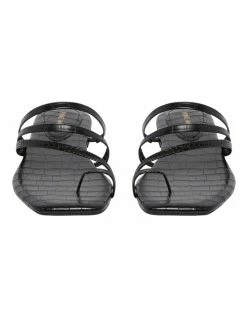 Nine West Darbie Black Sandals -Deals Shoes Store 886816000 3 720x928