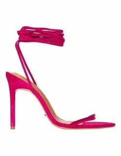 Tony Bianco Millie Lipstick Suede Heels