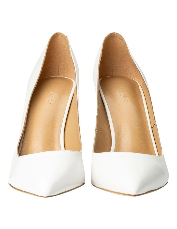 Tony Bianco Anja Milk Capretto Heels 2 Tony Bianco Anja Milk Capretto Heels - Image 2