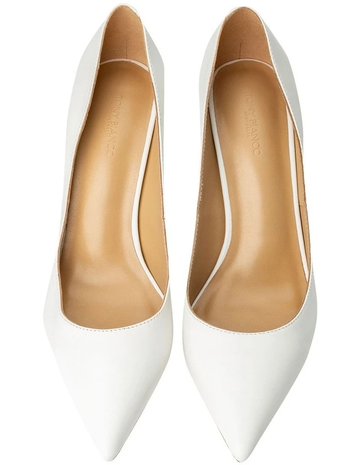 Tony Bianco Anja Milk Capretto Heels 4 Tony Bianco Anja Milk Capretto Heels - Image 4