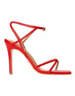 Tony Bianco Frisky Cherry Red Nappa Heels