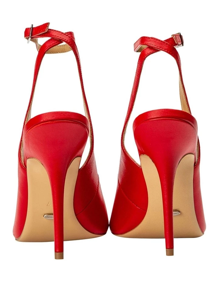 Tony Bianco Gallery Cherry Nappa Heels 3 Tony Bianco Gallery Cherry Nappa Heels - Image 3