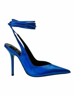Tony Bianco Glint Blue Illumine Heels