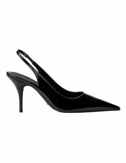 Tony Bianco Hayes Black Patent Heels
