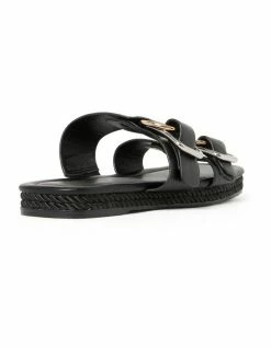 Forever New Uma Black Flat Slide 6 Forever New Uma Black Flat Slide -Deals Shoes Store 888247270 888275530 3 720x928