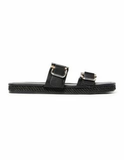 Forever New Uma Black Flat Slide 7 Forever New Uma Black Flat Slide -Deals Shoes Store 888247270 888275530 4 720x928