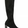 Tony Bianco Renae Black Stretch Knee High Boots