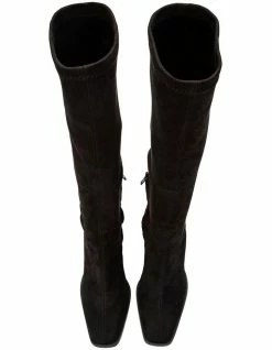 Tony Bianco Renae Black Stretch Knee High Boots -Deals Shoes Store 888522760 5 720x928