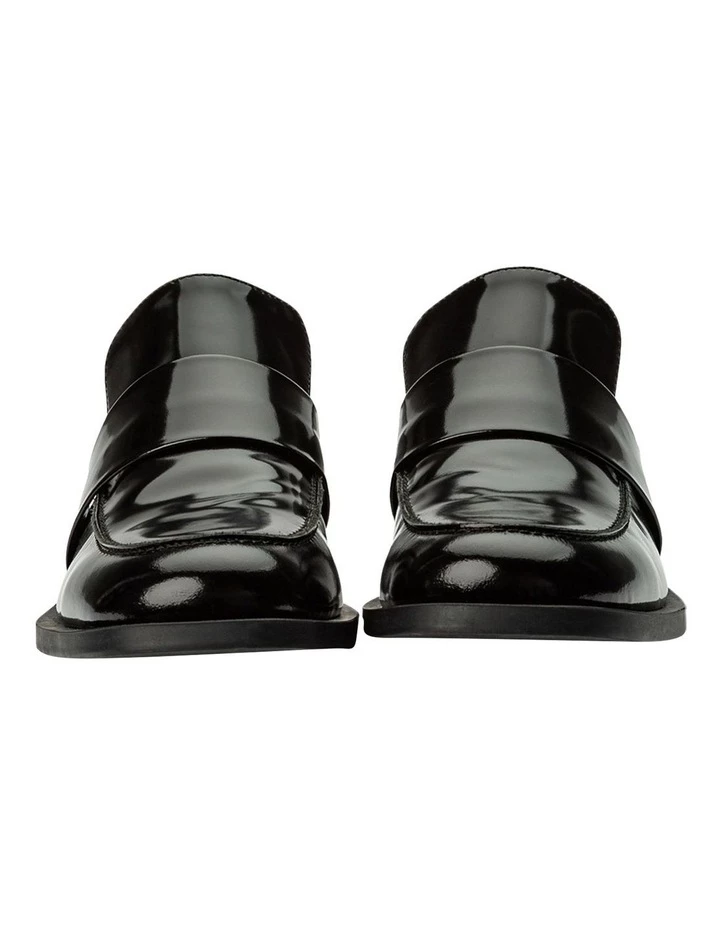 Tony Bianco Rovin Black Hi Shine Flats 2 Tony Bianco Rovin Black Hi Shine Flats - Image 2