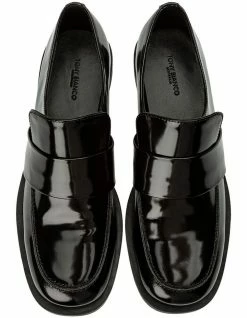 Tony Bianco Rovin Black Hi Shine Flats 7 Tony Bianco Rovin Black Hi Shine Flats -Deals Shoes Store 888523300 4 720x928