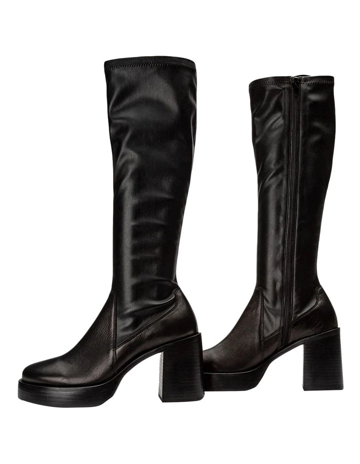 Tony Bianco Tibby Black Venice Venezia Boots 2 Tony Bianco Tibby Black Venice Venezia Boots - Image 2