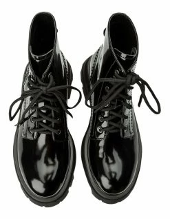 Tony Bianco Ascott Black Hi Shine Boots -Deals Shoes Store 889062130 4 720x928