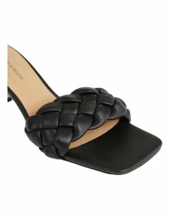 Belle & Bloom Tenacity Black Woven Heel -Deals Shoes Store 889075720 3 720x928