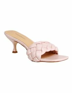 Belle & Bloom Tenacity Blush Woven Heel -Deals Shoes Store 889075810 3 720x928
