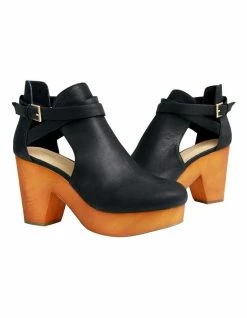 Belle & Bloom Fearless Black Clog Ankle Boot 7 Belle & Bloom Fearless Black Clog Ankle Boot -Deals Shoes Store 889075900 4 720x928