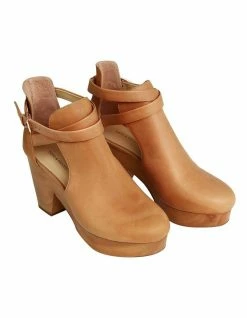 Belle & Bloom Fearless Tan Clog Ankle Boot -Deals Shoes Store 889075990 4 720x928