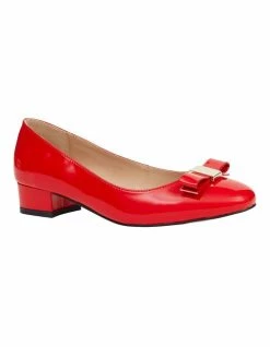 Review Annalise Red Ballet Flat