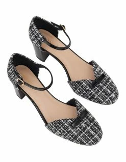 Review Esther Red Tweed Heel -Deals Shoes Store 889300360 3 720x928